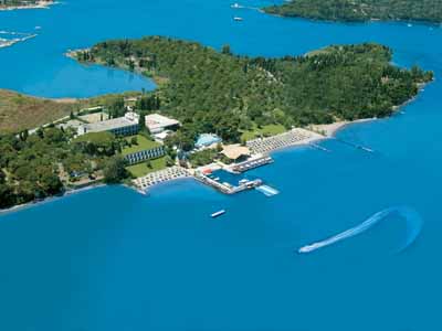 Kontokali Bay Hotel - Aerial