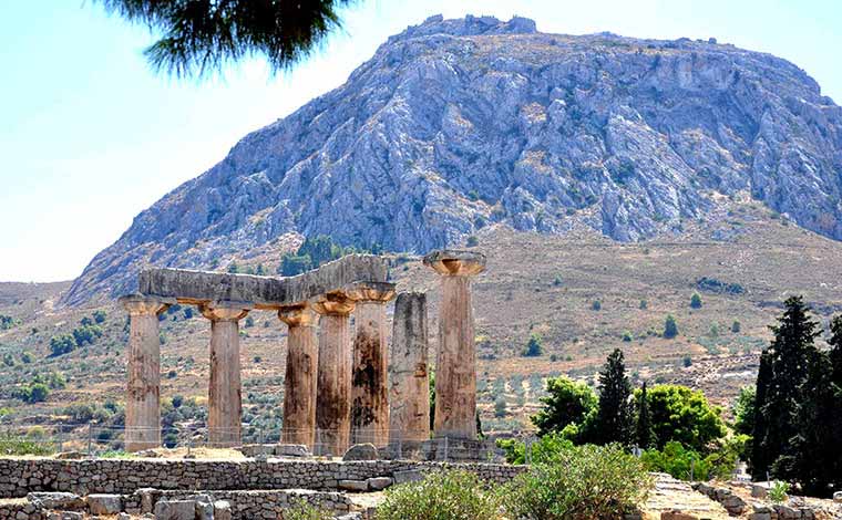 Ancient Corinth - Temple Of Apollo